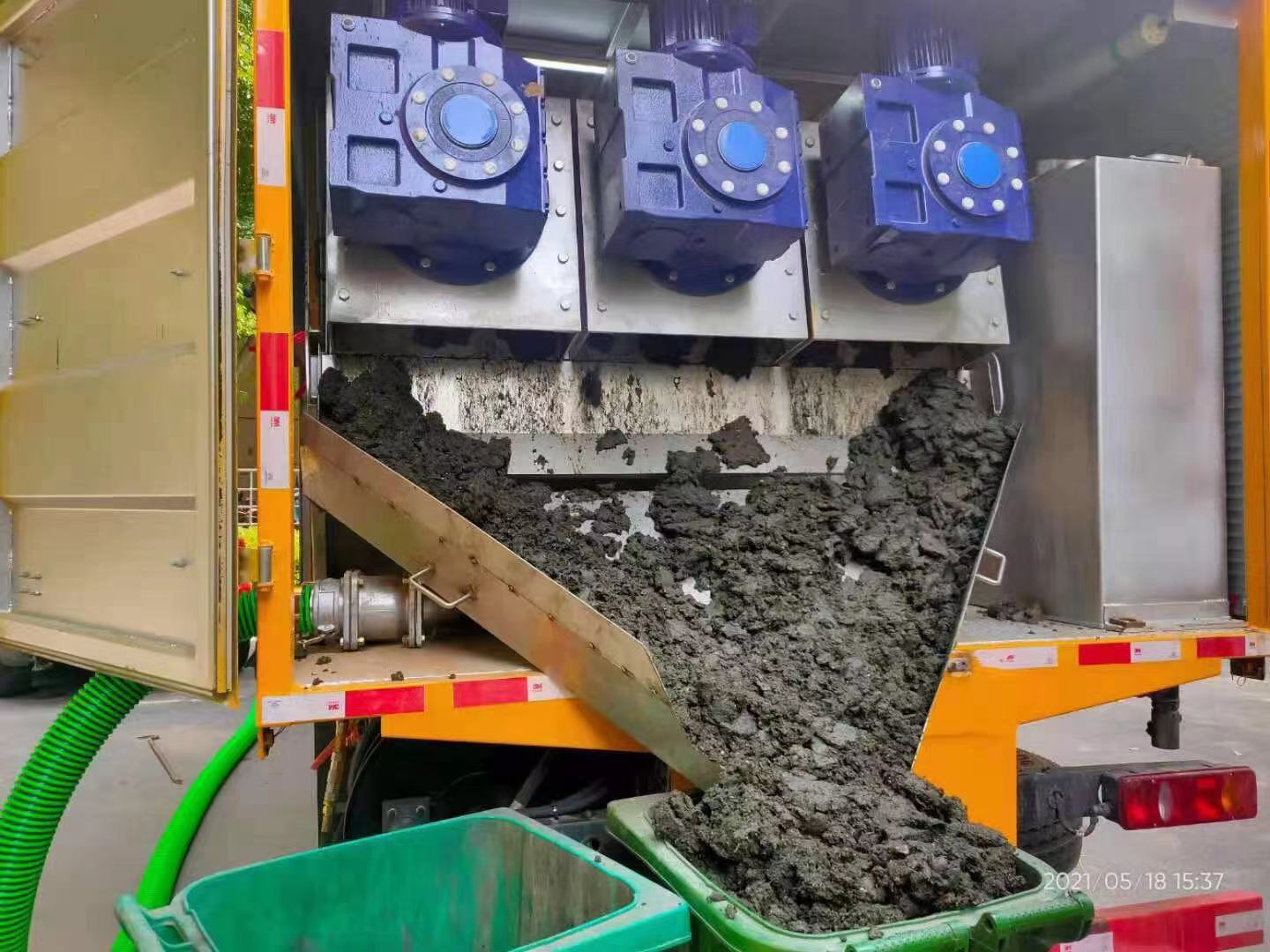 三沙化粪池清掏城市维护站-泥浆净化干湿分离处理